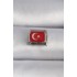 316L Çelik Gümüş Renk Türk Bayrağı İşlemeli Nomination Charm
