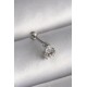 316L Çelik Gümüş Renk Üçgen Zirkon Taşlı Tragus Piercing 316L Çelik Gümüş Renk Üçgen Zirkon Taşlı Tragus Piercing