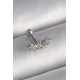 316L Çelik Gümüş Renk Zirkon Taşlı Çiçek Tragus Piercing 316L Çelik Gümüş Renk Zirkon Taşlı Çiçek Tragus Piercing