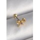 316L Çelik Gold Renk Zirkon Taşlı Kurdele Tragus Piercing 316L Çelik Gold Renk Zirkon Taşlı Kurdele Tragus Piercing