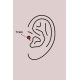 316L Çelik Gold Renk Pembe Mineli Kalp Zirkon Taş Detay Tragus Piercing 316L Çelik Gold Renk Pembe Mineli Kalp Zirkon Taş Detay Tragus Piercing