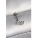316L Çelik Gümüş Renk Zirkon Taşlı Yıldız Model Tragus Piercing 316L Çelik Gümüş Renk Zirkon Taşlı Yıldız Model Tragus Piercing