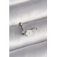 316L Çelik Gümüş Renk Zirkon Taş Detay Beyaz Çiçek Model Tragus Piercing 316L Çelik Gümüş Renk Zirkon Taş Detay Beyaz Çiçek Model Tragus Piercing