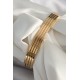 316L Çelik Gold Renk Ajda Model Kadın Bileklik 316L Çelik Gold Renk Ajda Model Kadın Bileklik