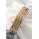 316L Çelik Gold Renk 60 mm Burma Ajda Model Kadın Bileklik 316L Çelik Gold Renk 60 mm Burma Ajda Model Kadın Bileklik