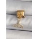 316L Çelik Gold Renk Sallantı Zirkon Taşlı Balık Kuyruğu Figür Nomination Charm 316L Çelik Gold Renk Sallantı Zirkon Taşlı Balık Kuyruğu Figür Nomination Charm