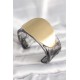 Siyah Mermer Desen Akrilik Plastik Gold Oval Plaka Model Vintage Kadın Bilezik Siyah Mermer Desen Akrilik Plastik Gold Oval Plaka Model Vintage Kadın Bilezik