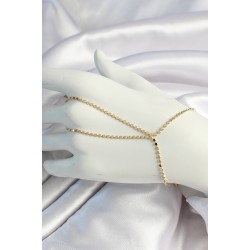 Pirinç Gold Renk Ezme Zincir Şahmeran