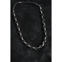 316L Çelik Kral Zincir Model Gümüş Renk Erkek Kolye