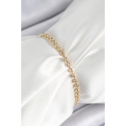 Xuping Pirinç Dorika Model Gold Renk Kadın Bileklik