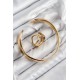 Pirinç Ayrık Model Gold Renk Bileklik Yüzük Set Pirinç Ayrık Model Gold Renk Bileklik Yüzük Set