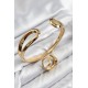 Pirinç Ayrık Model Gold Renk Bileklik Yüzük Set Pirinç Ayrık Model Gold Renk Bileklik Yüzük Set
