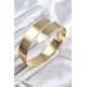 Pirinç Sarmal Model Gold Renk Pazu Bileklik