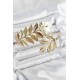 Pirinç Yaprak Model Gold Renk Pazu Bileklik Pirinç Yaprak Model Gold Renk Pazu Bileklik