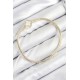 Pirinç Charm Zirkon Taşlı Yonca Model Gold Renk Kadın Bileklik Pirinç Charm Zirkon Taşlı Yonca Model Gold Renk Kadın Bileklik