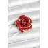 Kırmızı Gül Model Broş