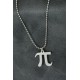 Pi Sayısı Tasarımlı Metal Erkek Kolye Pi Sayısı Tasarımlı Metal Erkek Kolye