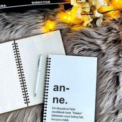 Anneler Gününe Özel Defter Kalem Seti