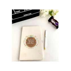 Öğretmenler Günü Beyaz Defter Kalem Seti