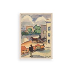 Zolo Palugyay Ahşap Çerçeveli Tablo 50 x 70