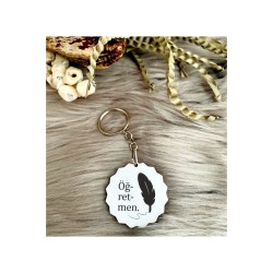 Öğretmenler Gününe Özel Baskılı Anahtarlık - Öğretmen