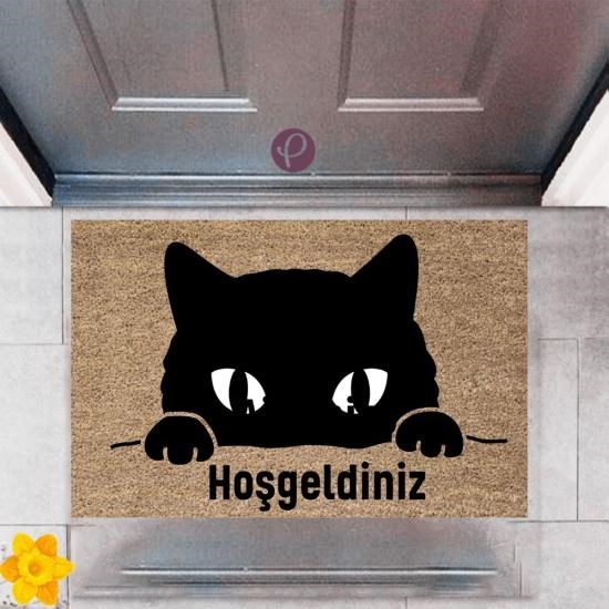 Kapı Önü Paspası Dekoratif Dijital Baskı Hoşgeldiniz P-2414 Kapı Önü Paspası Dekoratif Dijital Baskı Hoşgeldiniz P-2414