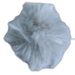 Şapka Ponponu Gri