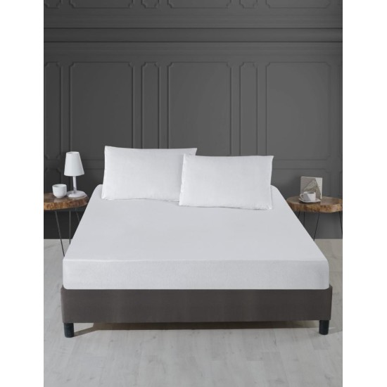 Alez Pamuklu Fitted Yatak Koruyucu 100*200 cm Alez Pamuklu Fitted Yatak Koruyucu 100*200 cm