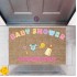 Kapı Önü Paspası Dekoratif Dijital Baskı Baby Shower P-2486