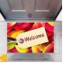 Kapı Önü Paspası Dekoratif Dijital Baskı Welcome P-2340