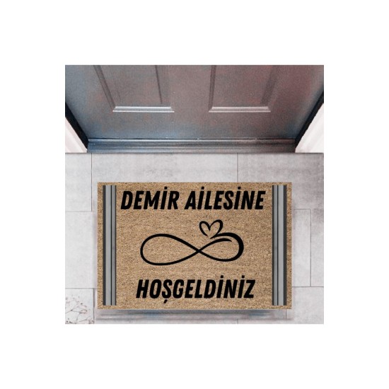 Kapı Önü Paspası Dekoratif Dijital Baskı Kişiye Özel P-2501 Kapı Önü Paspası Dekoratif Dijital Baskı Kişiye Özel P-2501