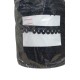 Çamaşır Lastiği Dantelli 1 cm 75 Metre 1 Top Siyah Çamaşır Lastiği Dantelli 1 cm 75 Metre 1 Top Siyah