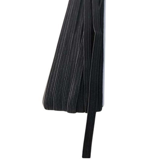 Lastik En 0,5 cm 10 Metre Siyah Lastik En 0,5 cm 10 Metre Siyah