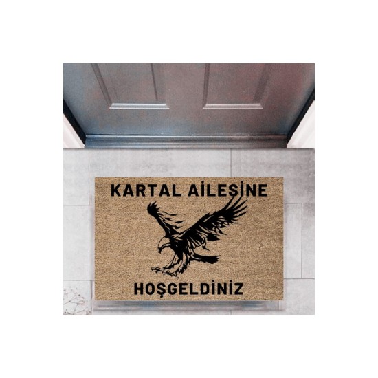 Kapı Önü Paspası Dekoratif Dijital Baskı Kişiye Özel P-2444 Kapı Önü Paspası Dekoratif Dijital Baskı Kişiye Özel P-2444