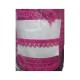 Çamaşır Lastiği Dantelli 1 cm 75 Metre 1 Top Fuşya Çamaşır Lastiği Dantelli 1 cm 75 Metre 1 Top Fuşya