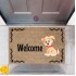 Kapı Önü Paspası Dekoratif Dijital Baskı Welcome P-2418