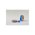 Biye Saten Katlı 020 Saks 2 cm 25 Metre %100 Polyester