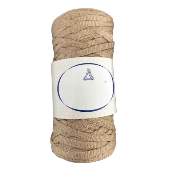 Ribbon Polyester 4 mm Koyu Bej Ribbon Polyester 4 mm Koyu Bej