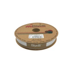 Biye Simli Katlı Kg Gümüş 2 cm 25 Metre %50 Simli % 50 Polyester