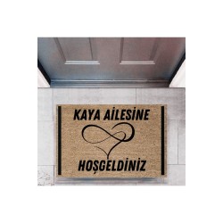 Kapı Önü Paspası Dekoratif Dijital Baskı Kişiye Özel P-2502