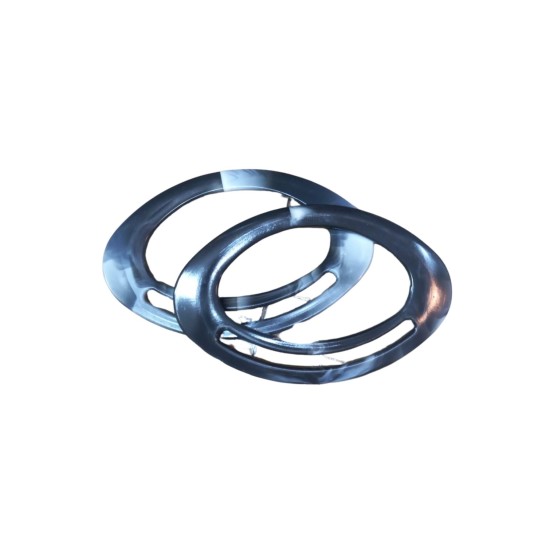 Çanta Sapı Oval Siyah-Beyaz 18 cm Çanta Sapı Oval Siyah-Beyaz 18 cm