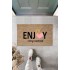 Bej Kapı Önü Paspası Enjoy Ever Moment Ayıcık Desen  K-3351