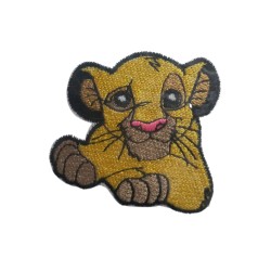 Aplike Ütü İle Yapışan Küçük Kaplan Arma 3x4 cm