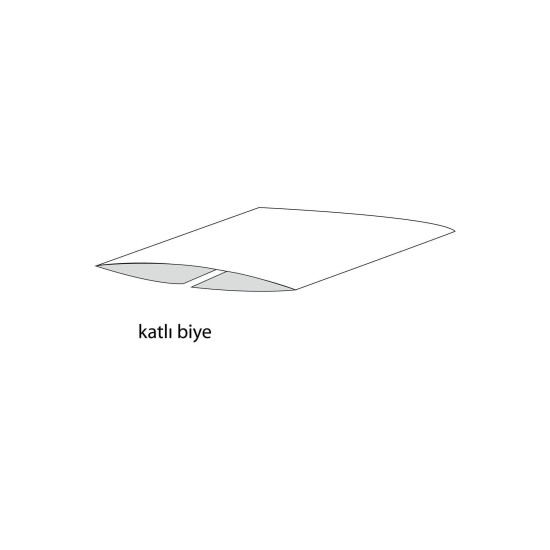 Biye Kalın Çizgili Katlı F13 Bej 2 cm 25 Metre %65 Koton %35 Polyester Biye Kalın Çizgili Katlı F13 Bej 2 cm 25 Metre %65 Koton %35 Polyester