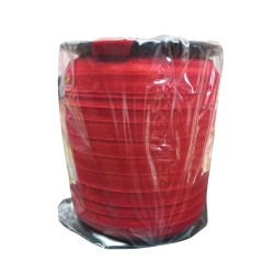 Çamaşır Lastiği Düz 1 cm  1 Metre Kırmızı