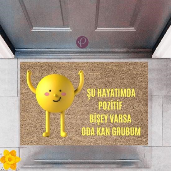 Kapı Önü Paspası Dekoratif Dijital Baskı Pozitif P-2378 Kapı Önü Paspası Dekoratif Dijital Baskı Pozitif P-2378