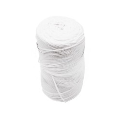 Pamuk Makrome 4 mm İp Beyaz