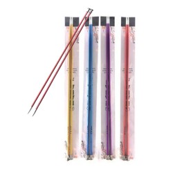 Metalize Çift Renk Şiş 35 cm 3 Numara (Renk Stoğa Göre)
