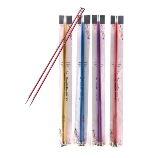 Metalize Çift Renk Şiş 35 cm 3 Numara (Renk Stoğa Göre) Metalize Çift Renk Şiş 35 cm 3 Numara (Renk Stoğa Göre)