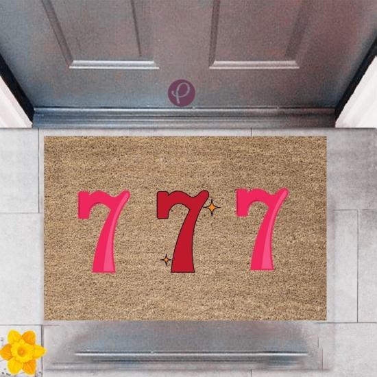 Kapı Önü Paspası Dekoratif Dijital Baskı 777 P-2401 Kapı Önü Paspası Dekoratif Dijital Baskı 777 P-2401